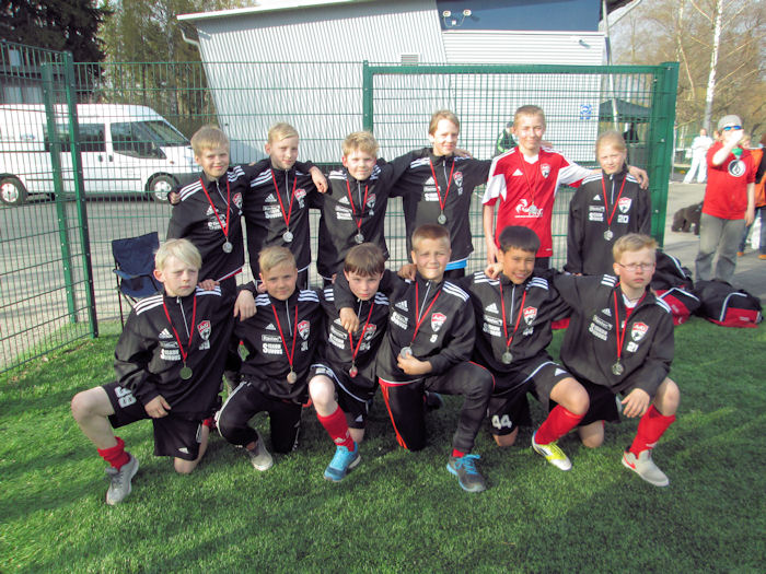 JoKi FC Helsinki Open 2014 hopeaa